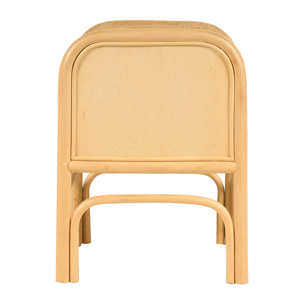 Table de chevet en rotin GALON