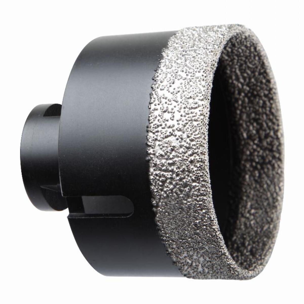 Scie trépan diamant Ø 35 à sec avec emmanchement M14 pour meuleuse - DIAGER - 440CD035