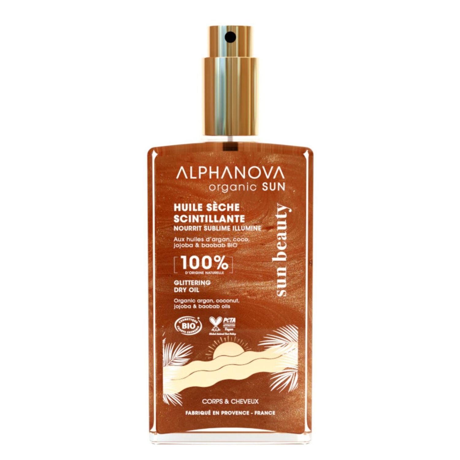 Sun Beauty - Huile Sèche Scintillante 100 ml