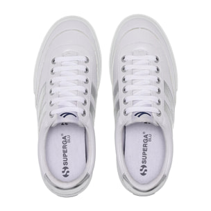 Superga - Scarpe da donna Donna Bianco - 3740 Platform Blocks Mirror Synthetic Material