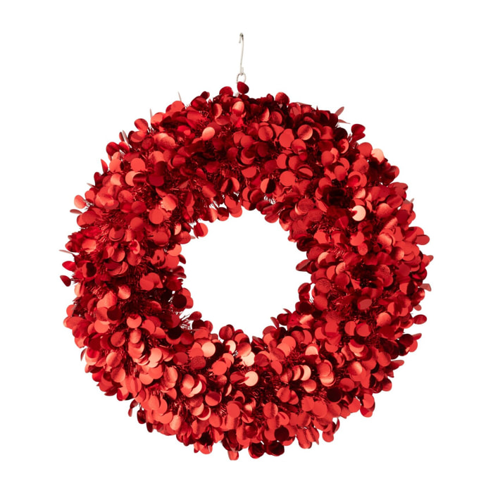 J-Line Couronne pétillante - polystyrène - rouge - medium