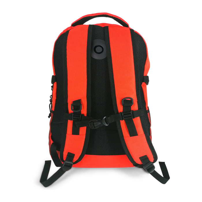 Zaino trolley staccabile tre ruote, Ne.on! Reflex orange