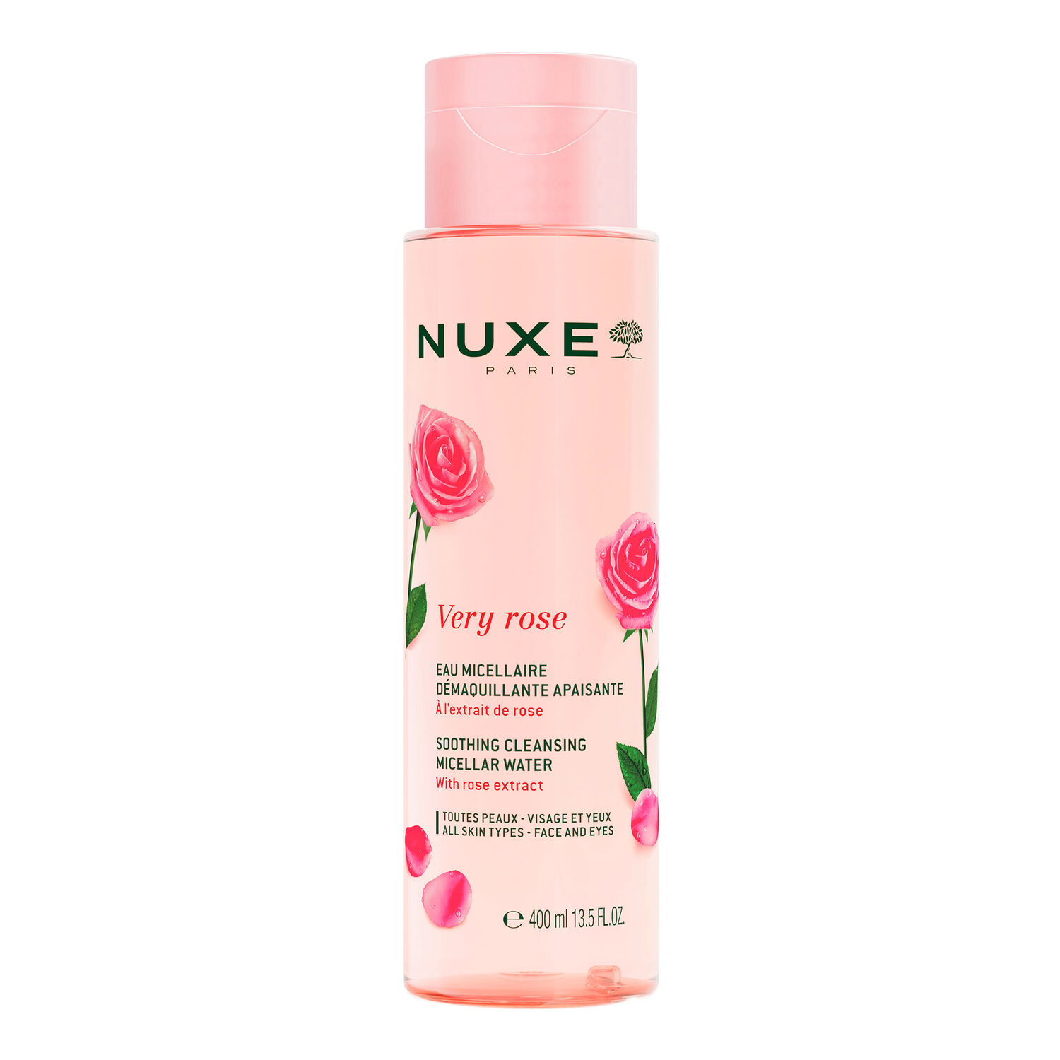 Very Rose - Eau micellaire apaisante 3-en-1 visage et yeux