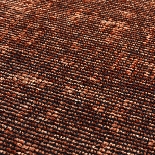 MIRA - Tapis de salon brun au design abstrait