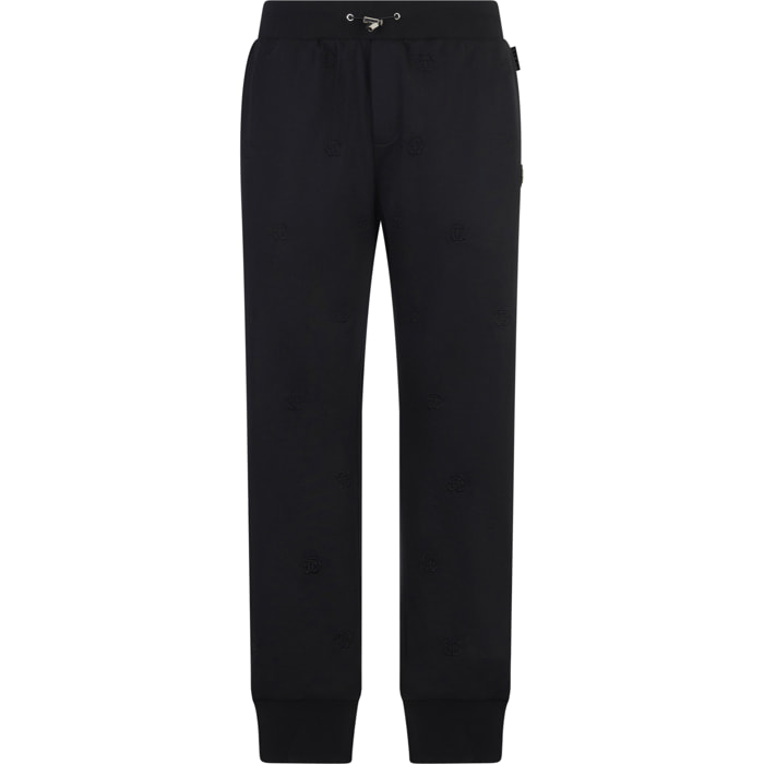 PHILIPP PLEIN Tracksuit Joggers Monogram Embroidery