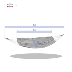 Toile de hamac Yaqui Bleu / Blanc