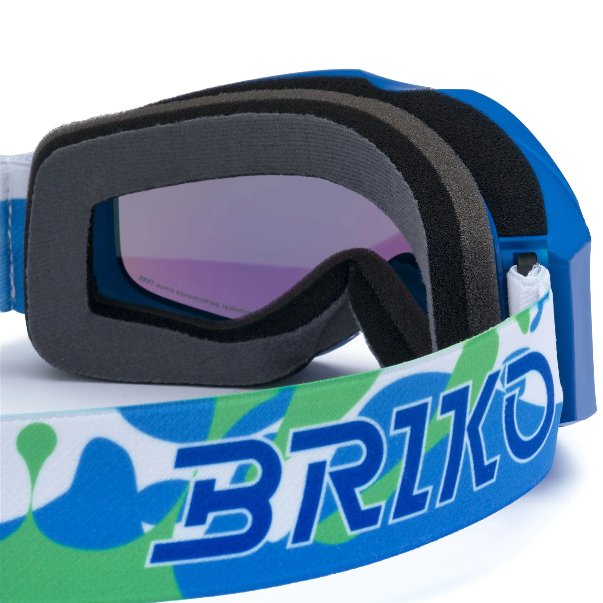 Briko - Maschere /Occhiali Protettivi, Bambino/a, Blu - Thunder