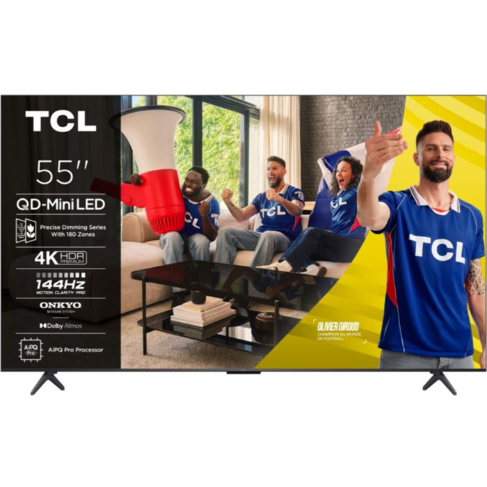 TV Mini Led TCL 55C69K 2025-55 pouces (139cm)