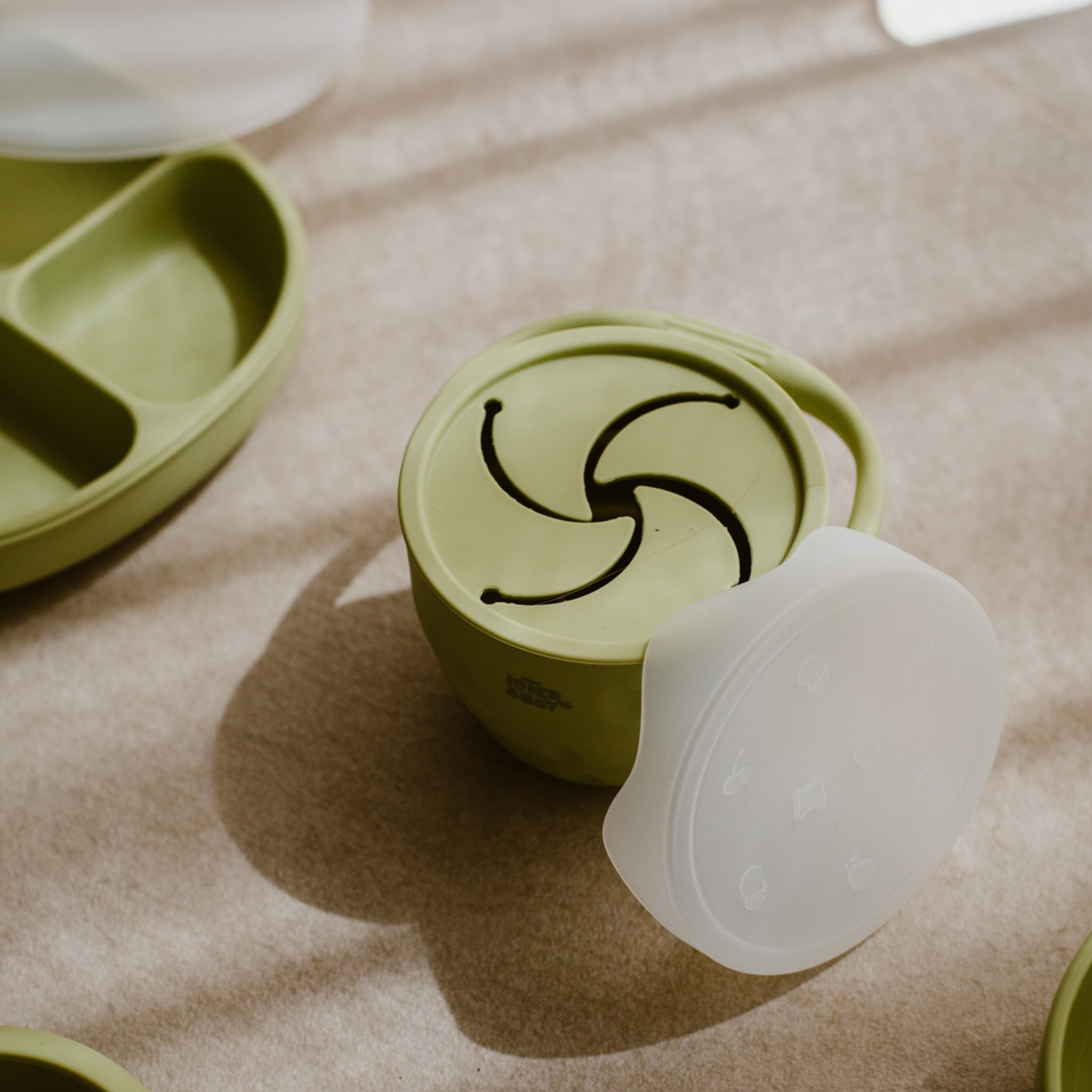 Porta Snacks de Silicona