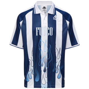 Kappa - Camisetas de juego Hombre Blanco - Authentic Winston