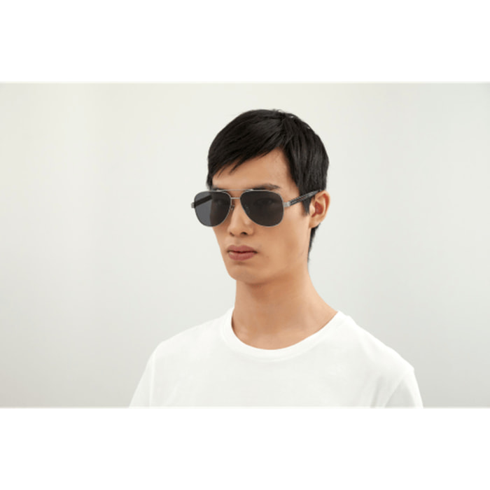 Gafas de Sol Gucci GG0528S-007 Polarizadas de Metal Hombre 63 mm
