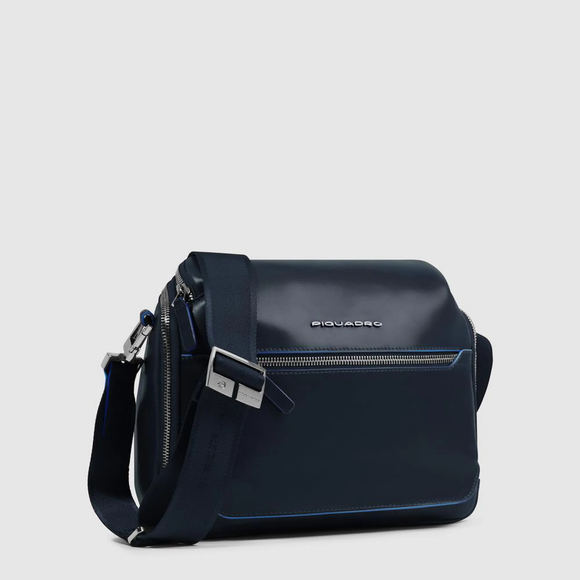 Piquadro Borsello personalizzabile porta iPad®mini con tasche per AirPods® e mouse e protezione RFID