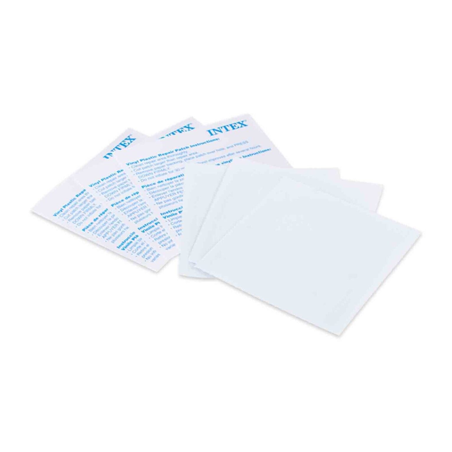 Intex Toppe di riparazione, 6 pezzi, 7x7 cm