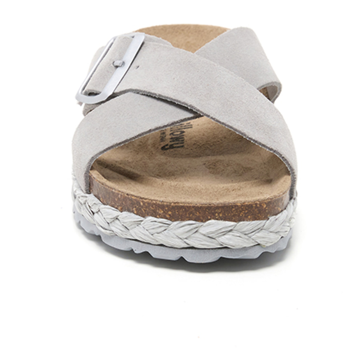 SANDALO CON ZEPPA BILLOWY GRIGIO