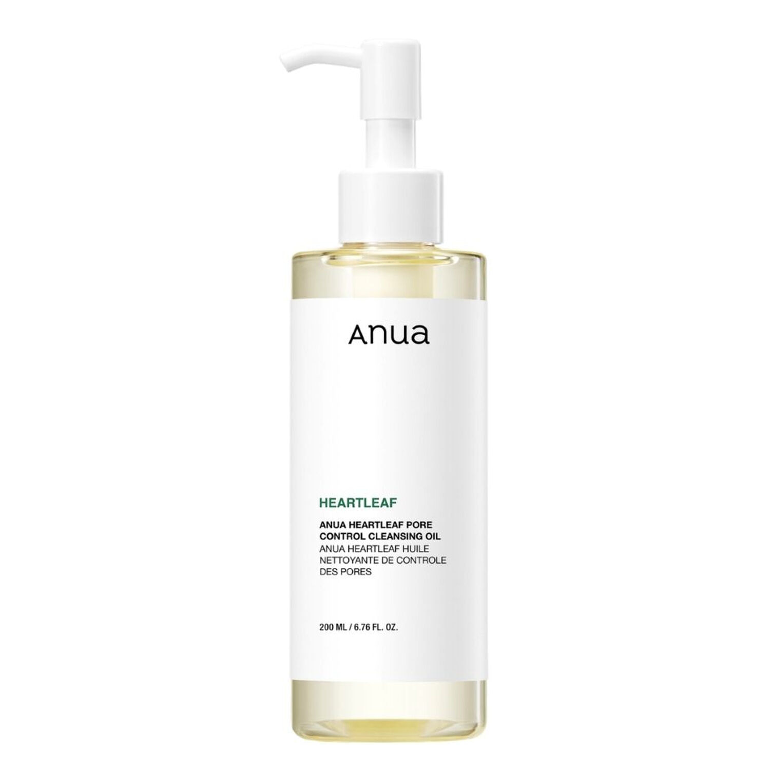 Heartleaf Pore Control Cleansing Oil - Huile Démaquillante Purifiante 200ml