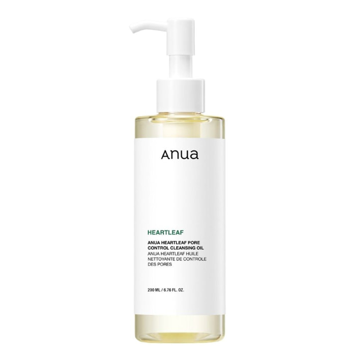 Heartleaf Pore Control Cleansing Oil - Huile Démaquillante Purifiante 200ml