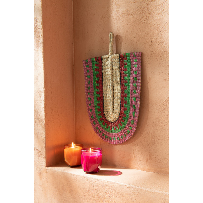 J-Line décoration Eventail - rotin - mix