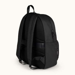 Mochila sostenible urbana negra PEAK RECYCLED BACKPACK