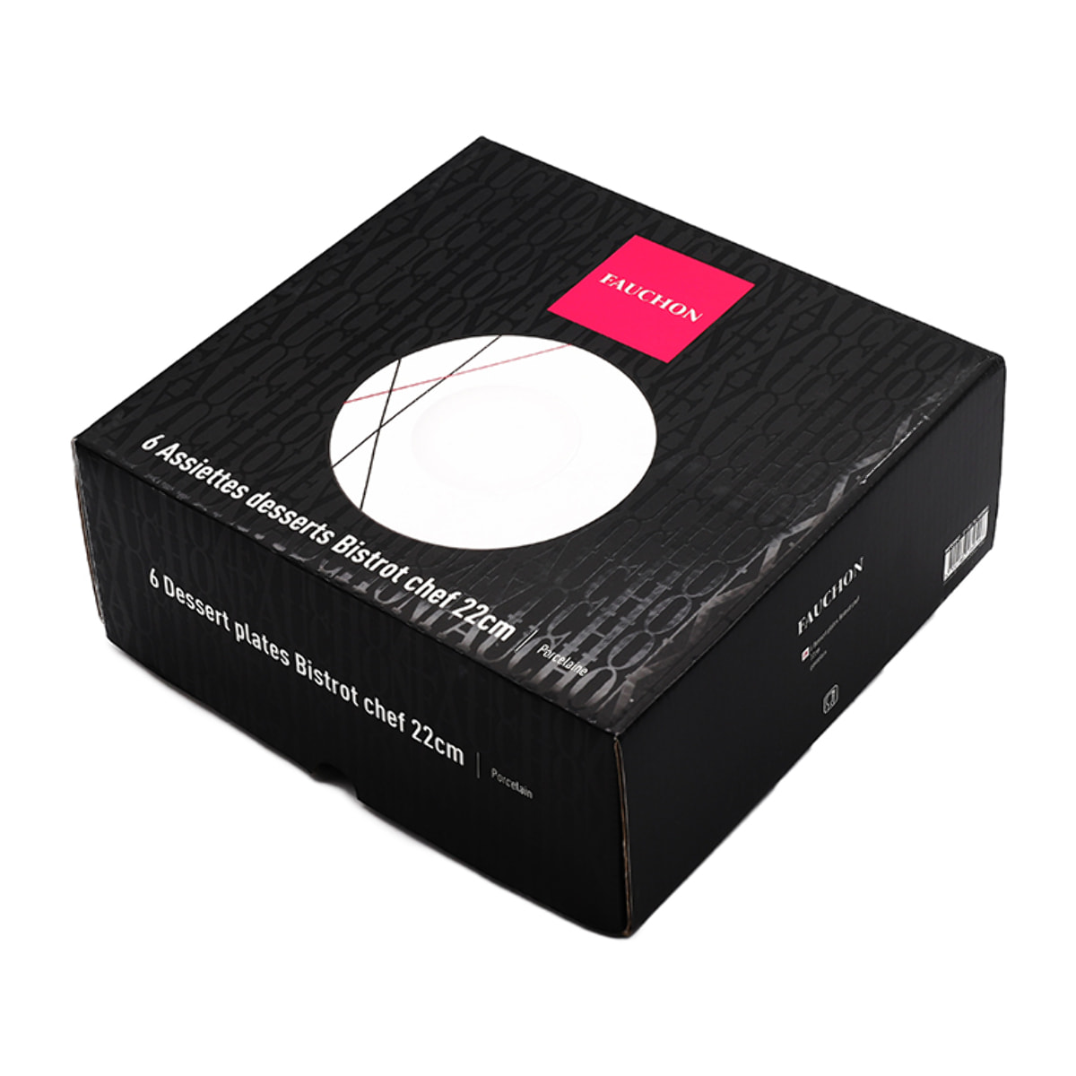 6 assiettes à dessert 22cm BISTROT CHEF