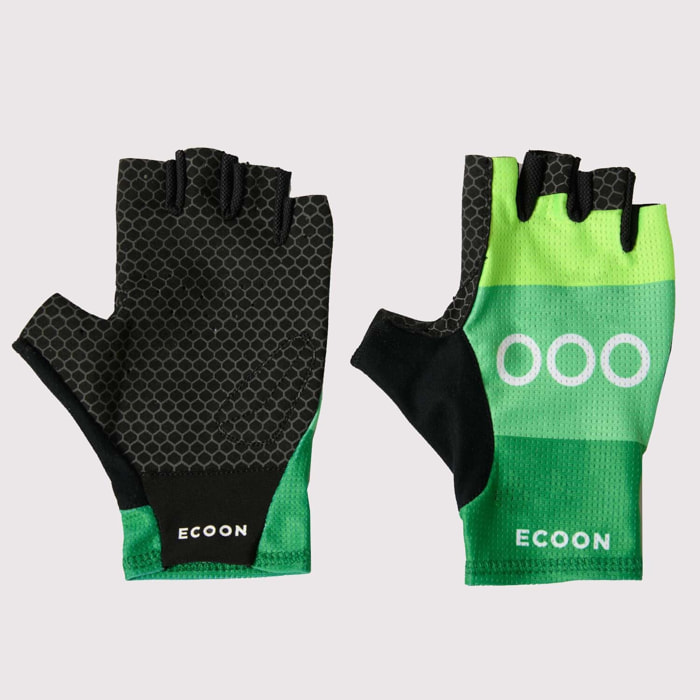 Guantes de ciclismo ECOON modelo Briancon en color Verde