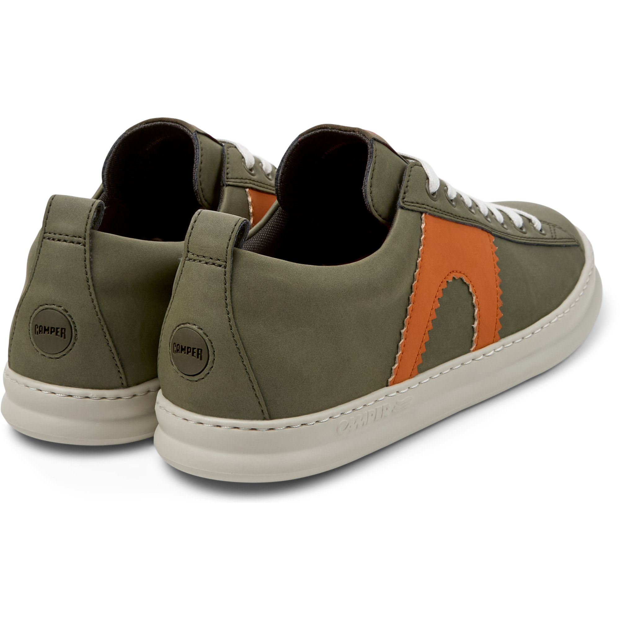 Zapatillas - CAMPER Runner Four - Verde - Cuero liso