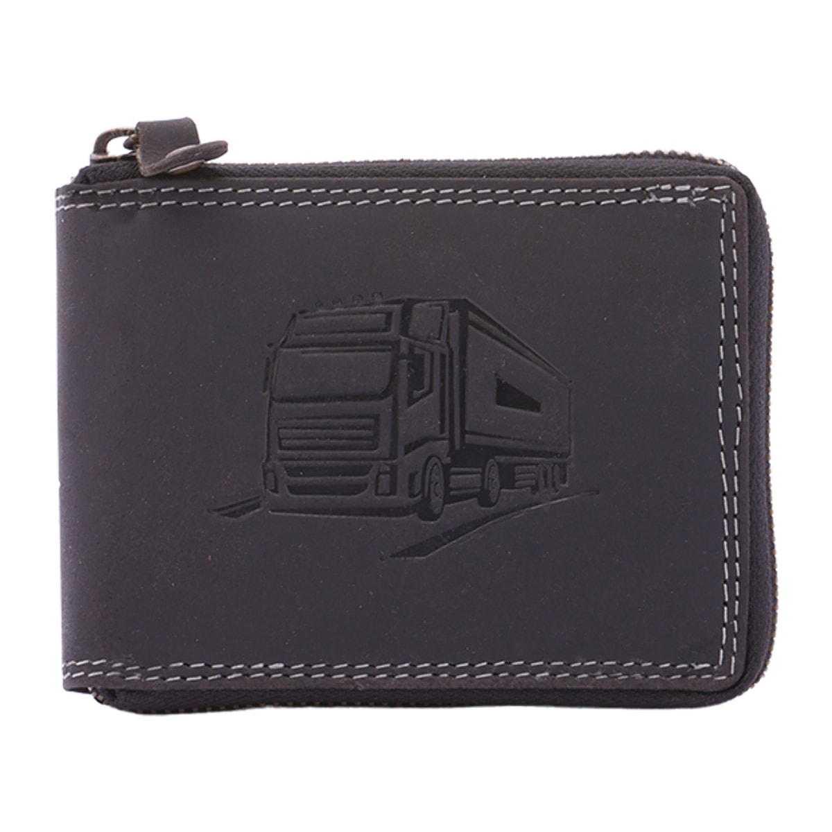 Portafoglio  da uomo In Vera pelle Made in Italy 9,5x12,5x2,5 cm