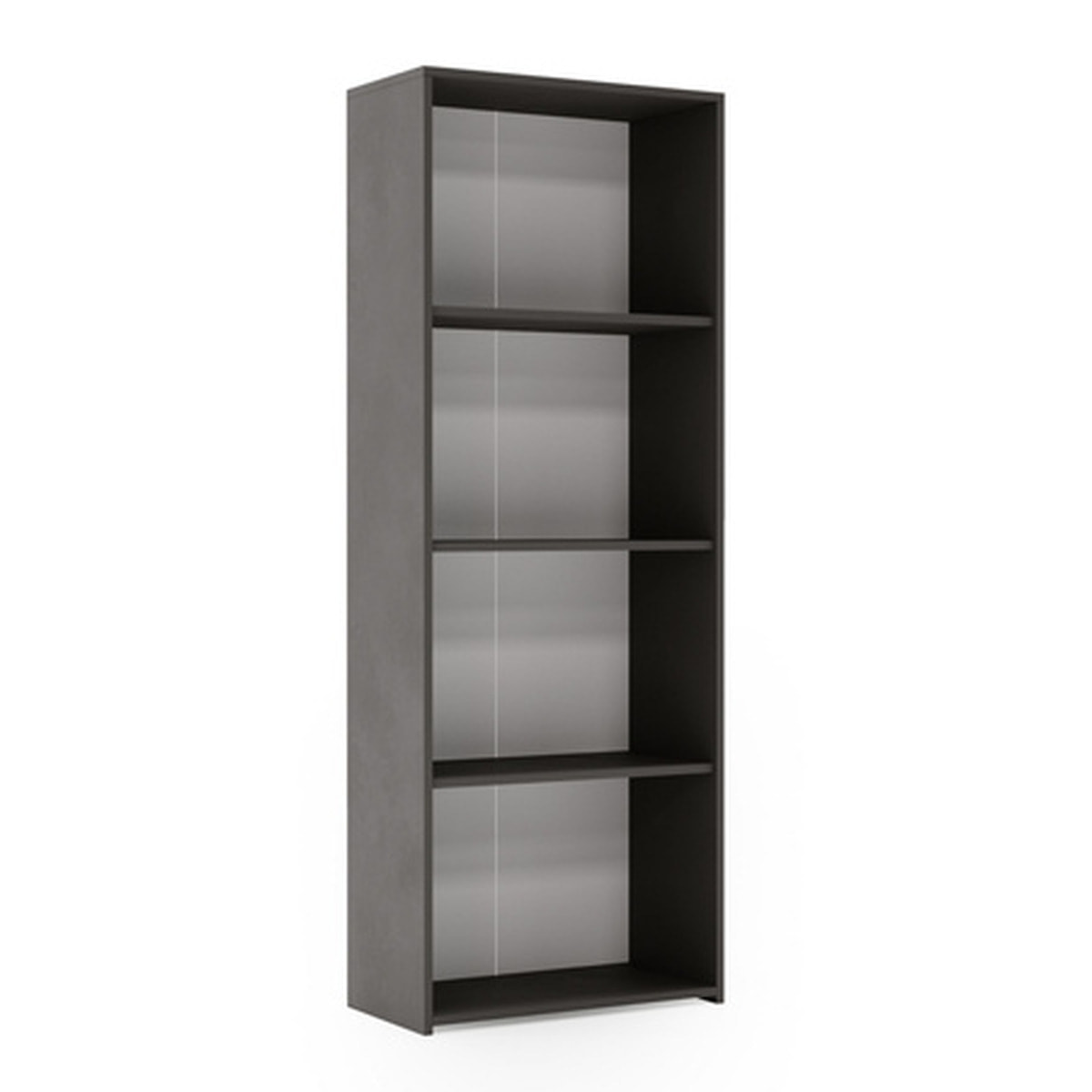 Libreria LONI 160x60 cm colore grigio