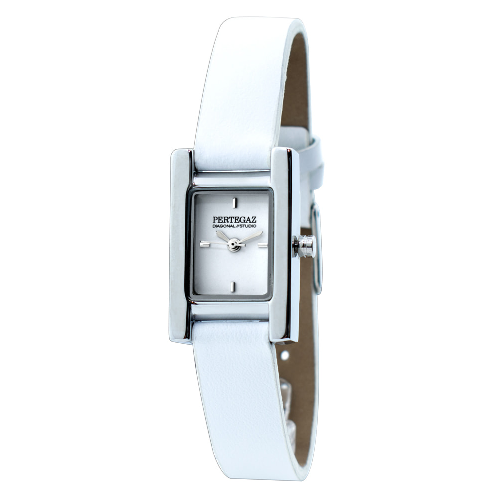 Reloj Pertegaz PDS-014-W Mujer Analogico Cuarzo con Correa de Piel