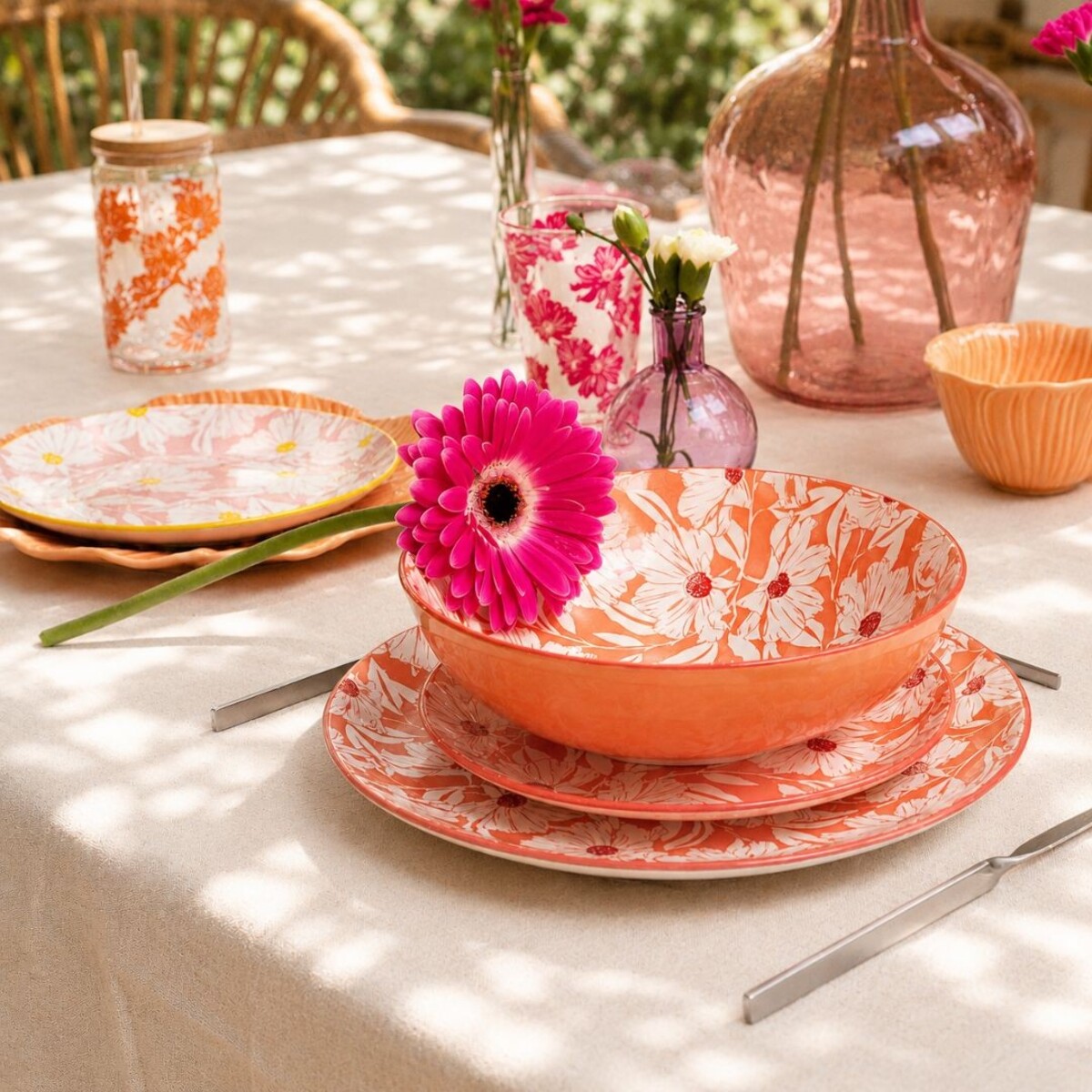 Lot de 6 assiettes creuses, OPHELIA