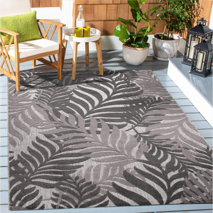 Tapis extérieur tissé kilim rectangle SULU