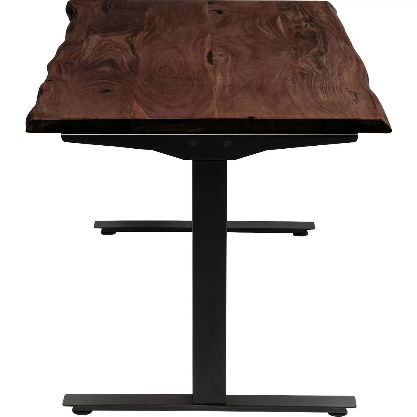 Bureau Smart Harmony noyer et noir 200x100cm Kare Design