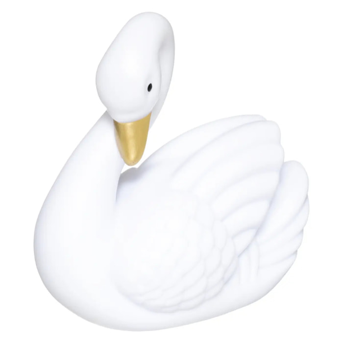 Veilleuse enfant "Cygne" - blanc - H14 - 4 cm