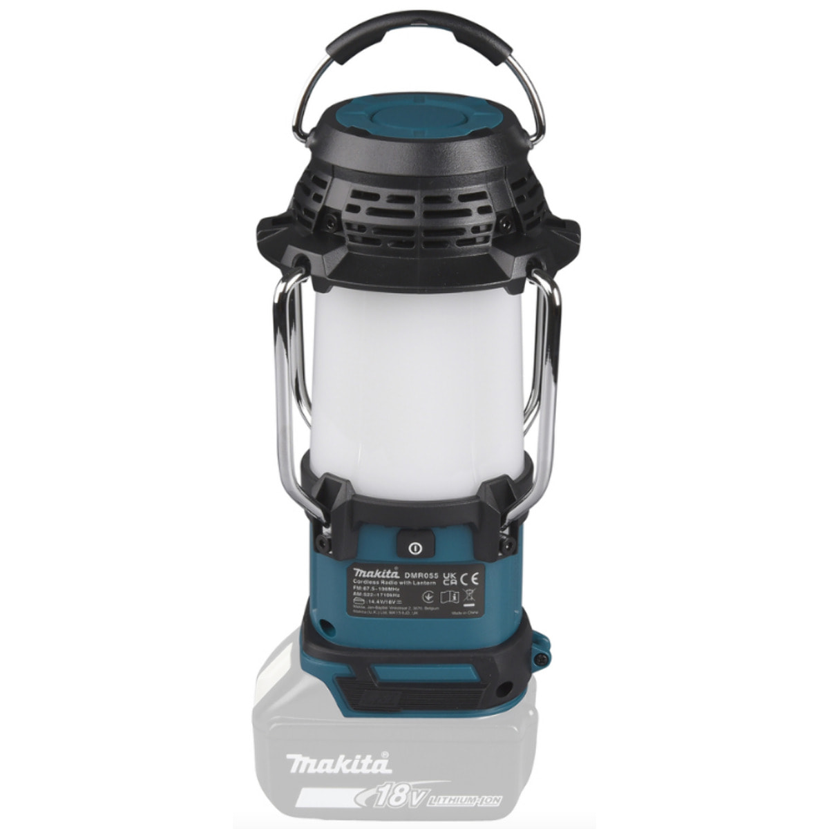 Radio con linterna inalámbrica MAKITA led 14,4/18v li-ion - Sin batería ni cargador - DMR055
