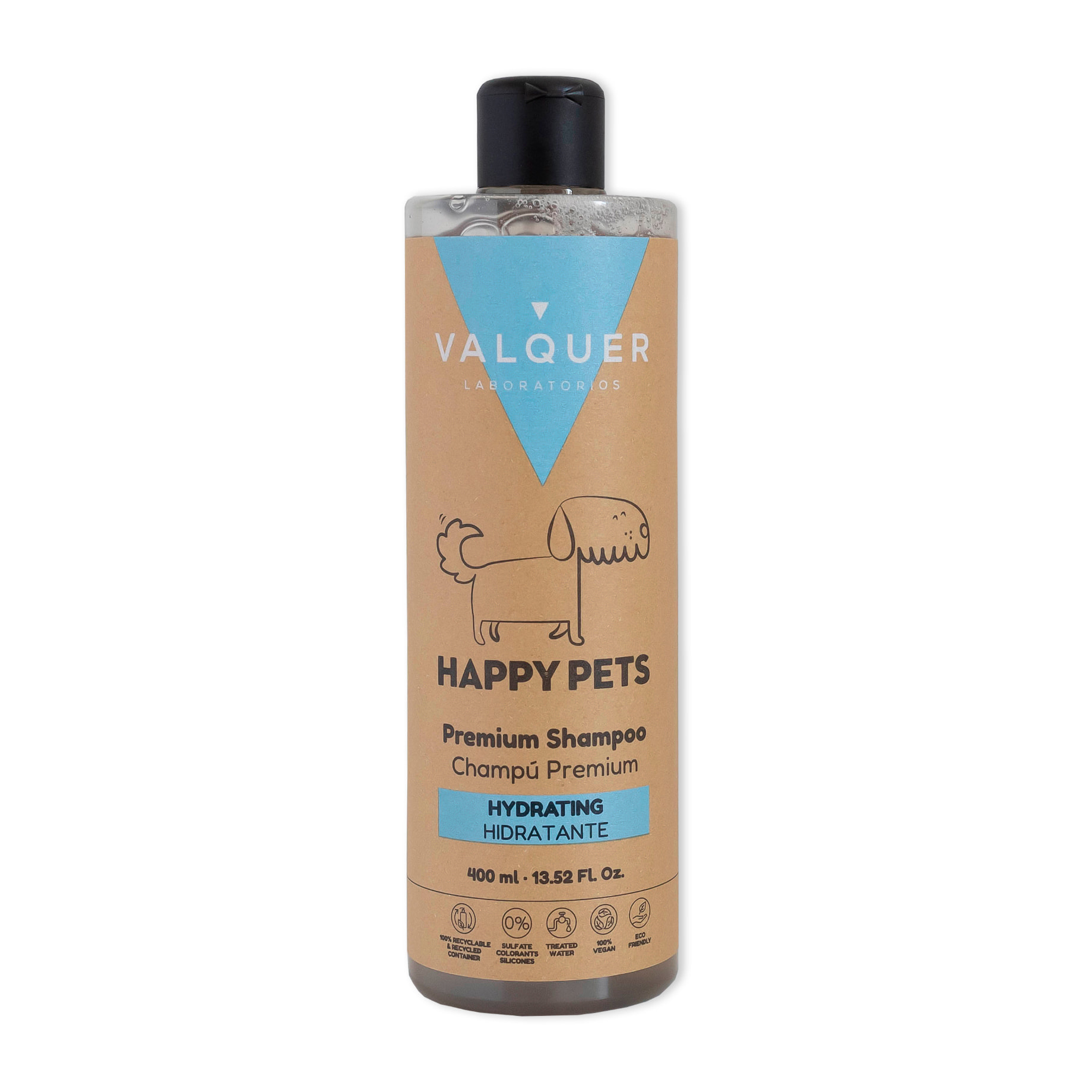 Champú Premium Hidratante para Mascotas - 400 ml