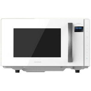 Cecotec Micro-ondes sans plateau GrandHeat 2300 Flatbed Touch White