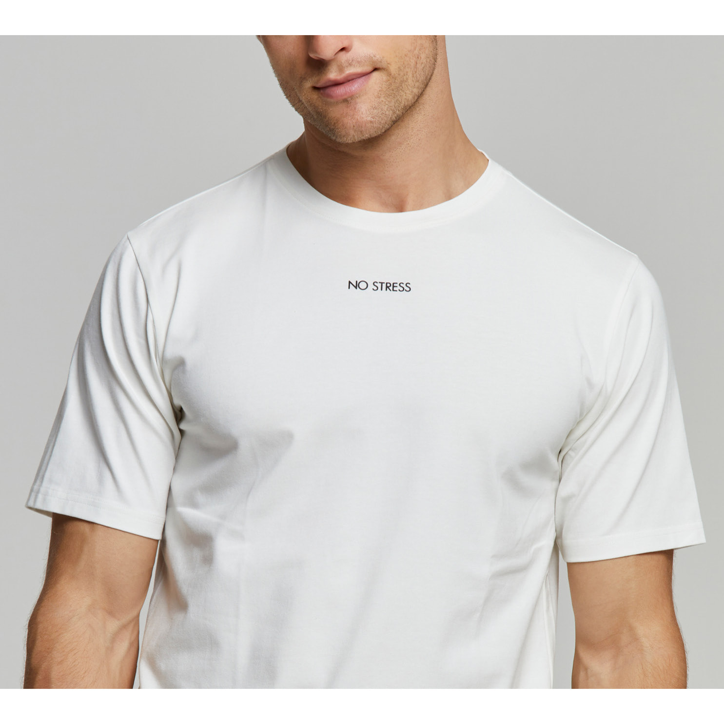 T-shirt uomo no stress cotone