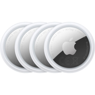 Tracker GPS APPLE AirTag pack de 4 - 2nd gen