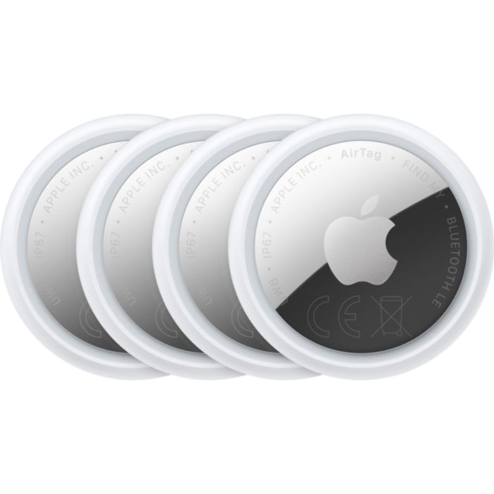 Tracker GPS APPLE AirTag pack de 4 - 2nd gen