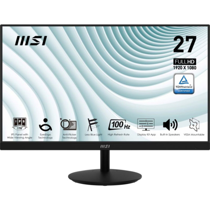 Ecran PC MSI PRO MP271A 27'' IPS