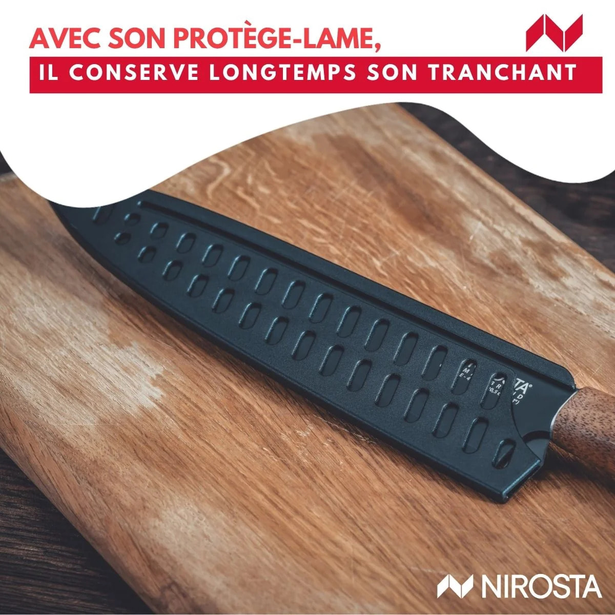 Couteau de chef 33 cm Nirosta Flow