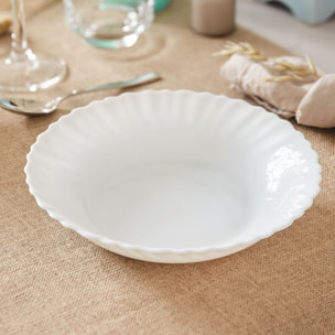 Coupelle blanche 18 cm Feston - Luminarc