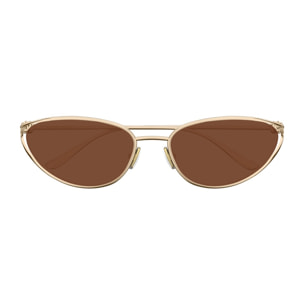 Gafas de Sol Bottega Veneta BV1330S-003 de Metal Mujer 57 mm