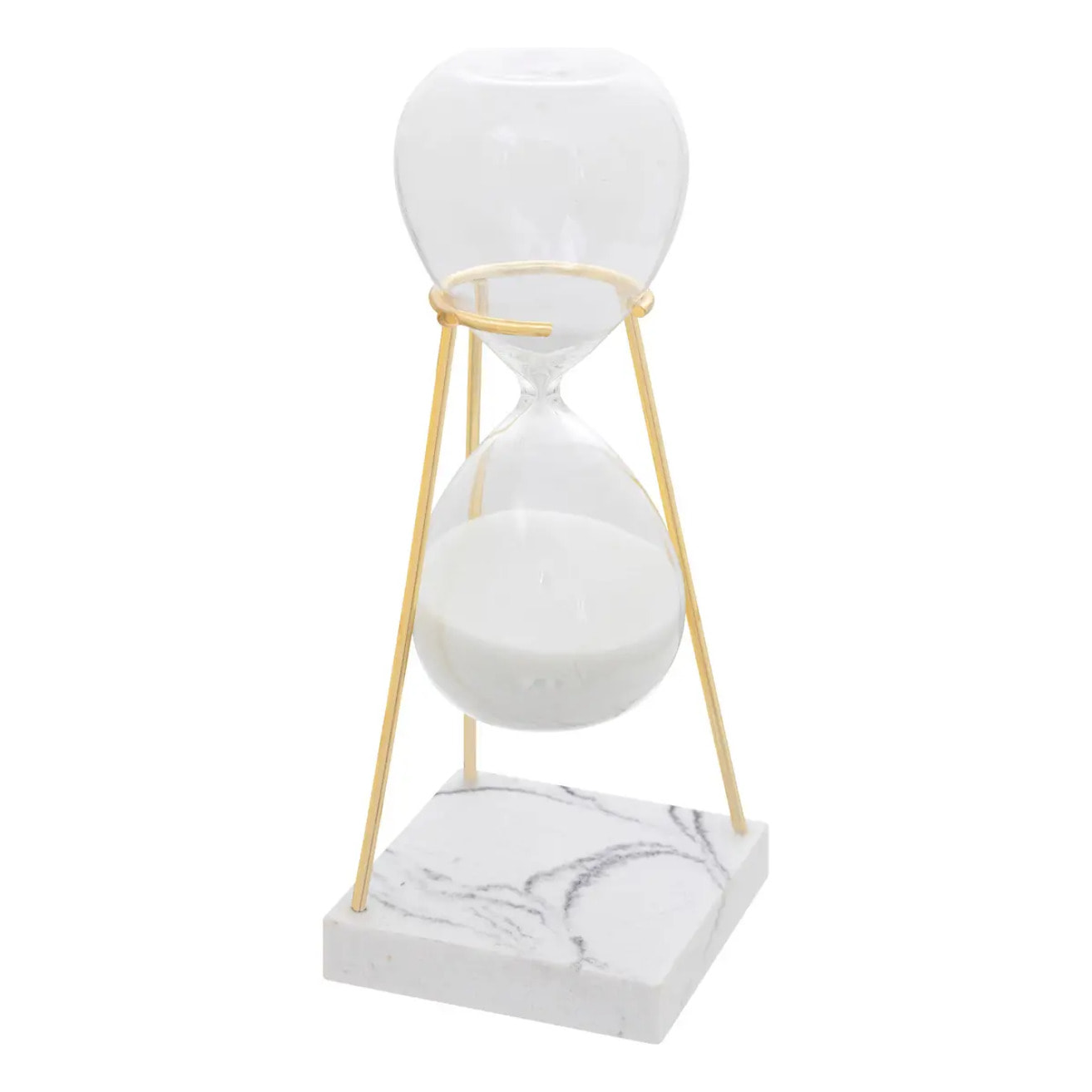 Sablier "Olen" gris H21cm