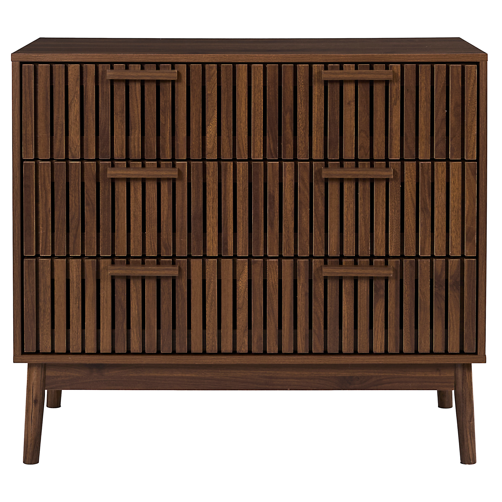 Commode - HOME DECO FACTORY - Klaus - Élégante - Foncée - Marron