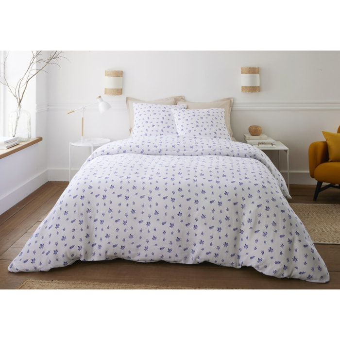 Parure housse de couette coton multicolore