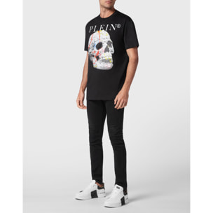 PHILIPP PLEIN T-Shirt Round Neck SKULL