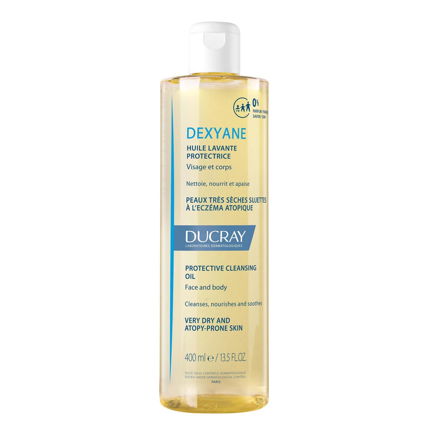 Dexyane - Huile Lavante Protectrice Peaux très sèches à tendance atopique 400 ml