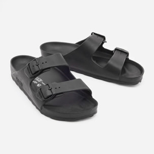 Sandalia Bio EVA Hebillas Negro - Kauai