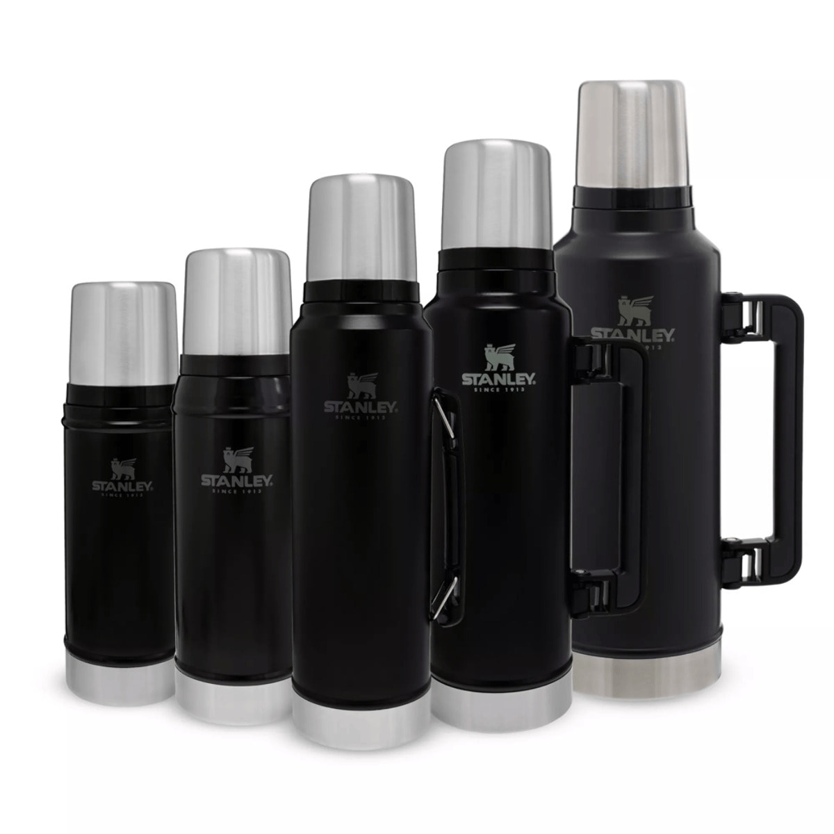 Borraccia Termica - 0,47L - CLASSIC LEGENDARY BOTTLE - Matte Black Pebble