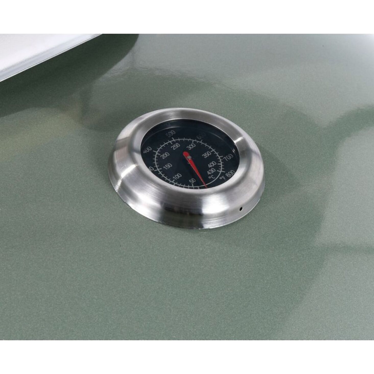 Barbecue charbon ESSENTIELB EBCK1 vert sur pieds  55 cm